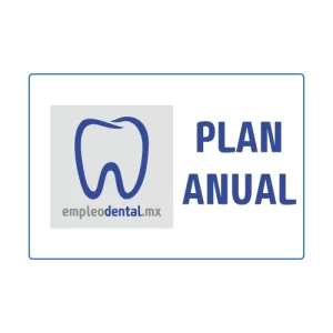 Plan anual para empresas dentales con publicaciones destacadas y acceso a currículums